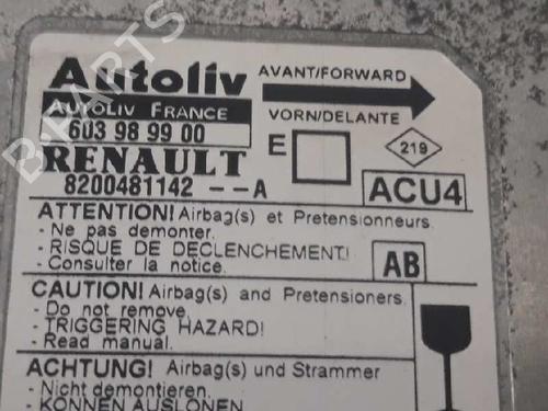 ECU airbags RENAULT MEGANE II Coupé-Cabriolet (EM0/1_)  | BP16472313M53 