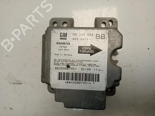 Kollisjonspute styreenhet OPEL COMBO Box Body/MPV (71_) 1.7 D (60 hp) 16720568