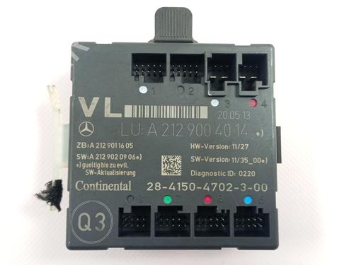 Used Electronic module Electronic module MERCEDES-BENZ E-CLASS (W212) E 220 CDI / BlueTEC (212.001, 212.002) (170 hp) 34538540 34538540