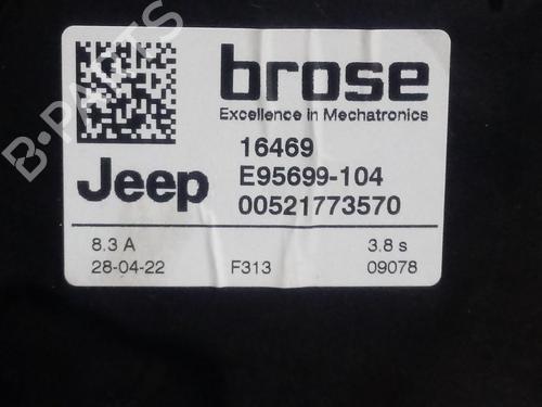 Rudehejsemekanisme ventre foran JEEP COMPASS (MP, M6, MV, M7)  | BP13479290C22 