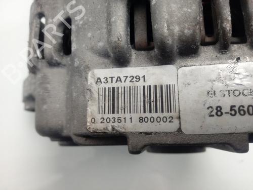 Alternator MITSUBISHI PAJERO III (V7_W, V6_W) 3.5 (V65W, V75W) | BP18640678M7 