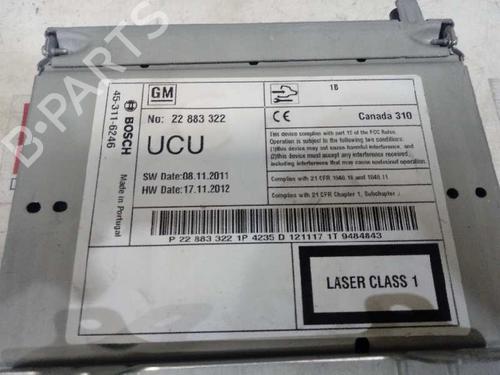 Radio OPEL INSIGNIA A (G09)  | BP18466806E6 