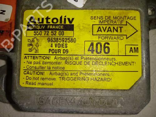 ECU airbags PEUGEOT 406 (8B) 2.0 HDI 90 | BP12650497M53 