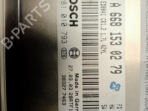 Engine control unit (ECU) MERCEDES-BENZ A-CLASS (W168) A 170 CDI (168.009, 168.109) | BP16764326M57 