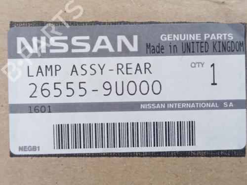 Left taillight NISSAN NOTE (E11, NE11) 1.6 | BP32249999C34 