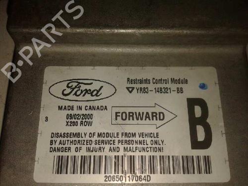 ECU airbags JAGUAR S-TYPE II (X200) 3.0 V6 | BP12633412M53 