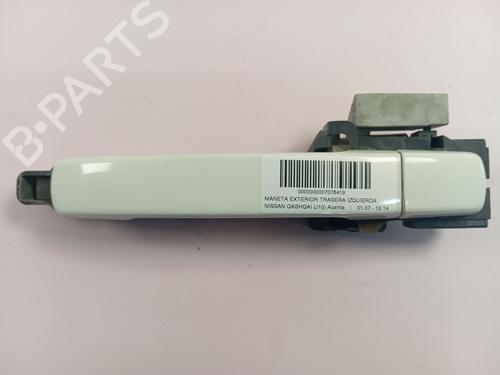 Venstre bak utvendig håndtak NISSAN QASHQAI / QASHQAI +2 I (J10, NJ10, JJ10E) [2006-2014]  24126923