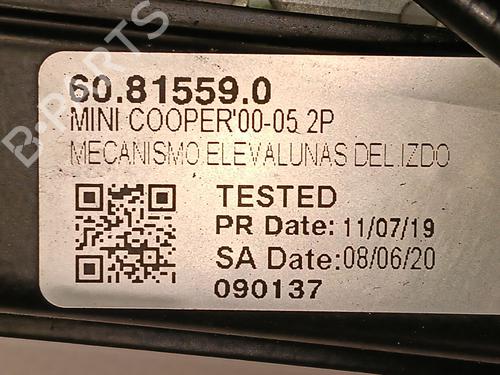 Front left window mechanism MINI MINI (R50, R53) Cooper | BP33321774C22 - Image 4