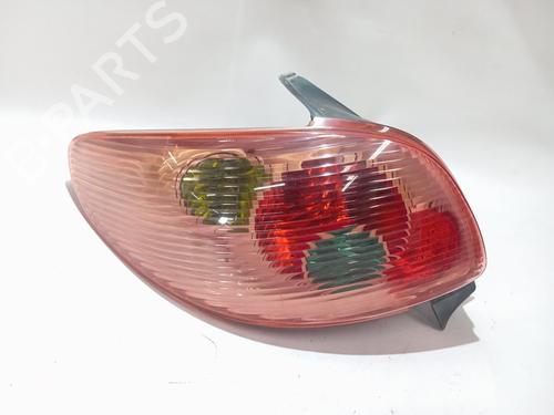 Used Left taillight PEUGEOT 206 Hatchback (2A/C) 1.4 HDi eco 70 (68 hp) 29575489
