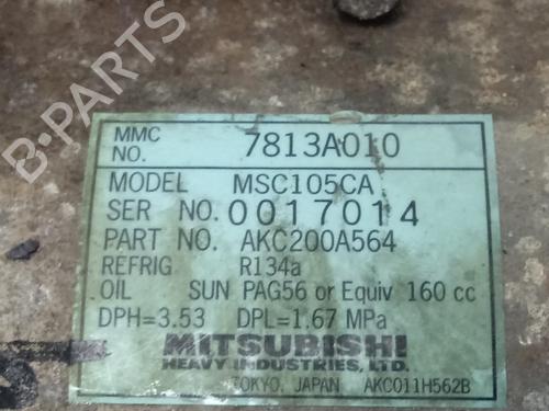 AC compressor MITSUBISHI GRANDIS (NA_W) 2.0 DI-D (NA8W) | BP15372773M34 