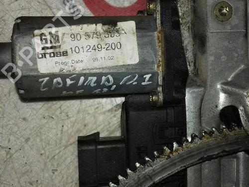 Front left window mechanism OPEL ZAFIRA A MPV (T98) 2.2 DTI 16V (F75) | BP12658015C22 