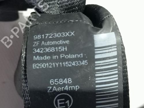 Front left seatbelt PEUGEOT PARTNER Box Body/MPV (K9) 1.5 BlueHDi 100 | BP37149655I26 - Image 5