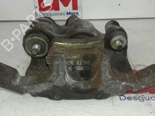 Left rear brake caliper PEUGEOT 406 Coupe (8C) 3.0 V6 24V | BP12836125M107 