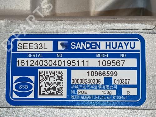 AC compressor MG MG 4 (EH32)  | BP29723782M34 