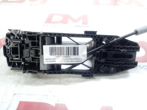Front right exterior door handle VW GOLF VII (5G1, BQ1, BE1, BE2)  | BP12671459C129 