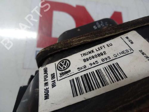 Left tailgate light VW GOLF VI (5K1)  | BP14130647C79 