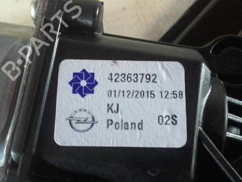 Front left window mechanism OPEL MOKKA / MOKKA X (J13) 1.6 CDTI (_76) | BP12646696C22 