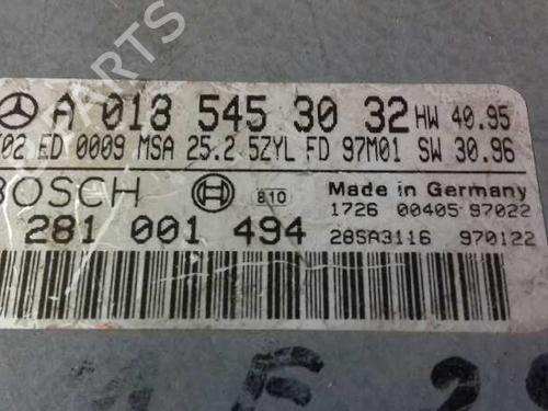 Engine control unit (ECU) MERCEDES-BENZ E-CLASS (W210) E 290 Turbo-D (210.017) | BP12640176M57 