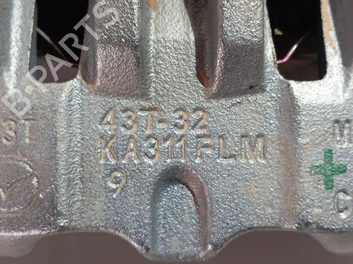 Left front brake caliper MAZDA CX-60 (KH_) 3.3 e-SKYACTIV-D MHEV AWD (KH3R, KH0H) | BP36990601M105 - Image 5