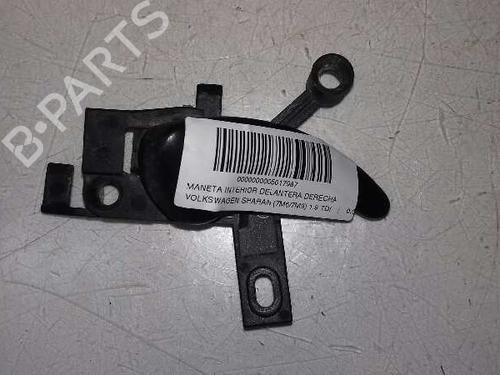 Used Front right interior door handle VW SHARAN (7M8, 7M9, 7M6) 1.9 TDI (90 hp) 18151094