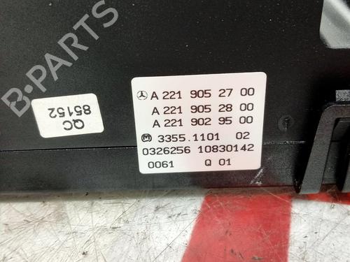 Climate control MERCEDES-BENZ S-CLASS (W221, V221) S 350 (221.056, 221.156) | BP12674056I5 