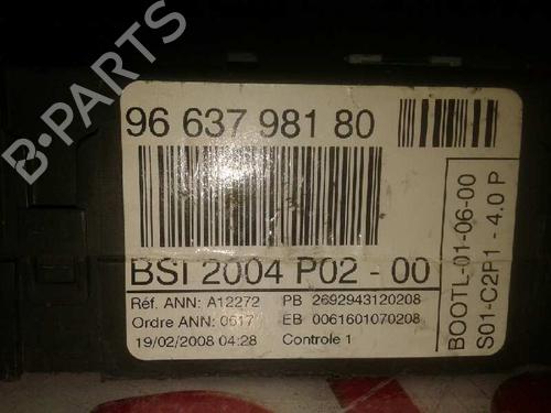 Fuse box PEUGEOT 308 I (4A_, 4C_)  | BP18466540E1 