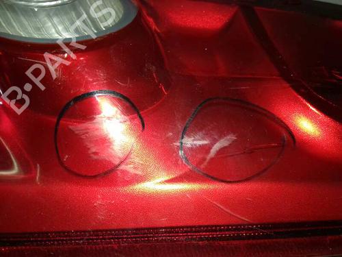 Right taillight FORD FIESTA V (JH_, JD_) 1.4 TDCi | BP12642627C35 