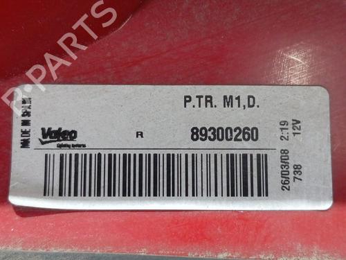 Right taillight CITROËN XSARA PICASSO (N68) 2.0 HDi | BP27978422C35 