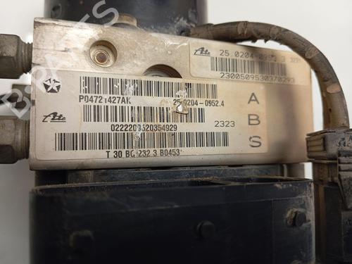 ABS pump CHRYSLER VOYAGER IV (RG, RS) 2.5 CRD | BP22714422M43 