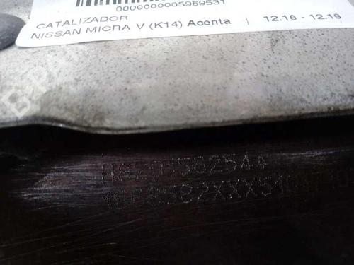Catalyst NISSAN MICRA V (K14)  | BP15255222M10 