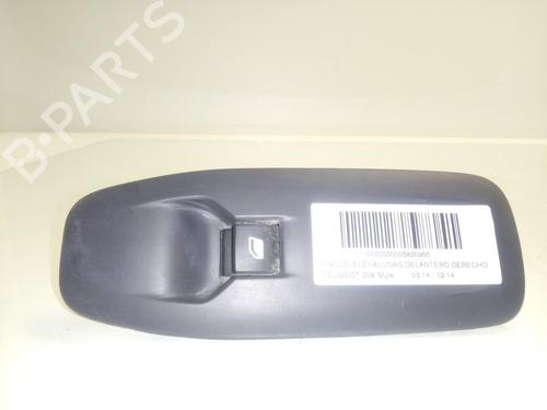Used Right front window switch PEUGEOT 208 I (CA_, CC_) [2012-2021]  30371543