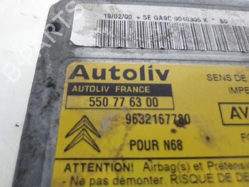ECU airbags CITROËN XSARA PICASSO (N68)  | BP16472358M53 