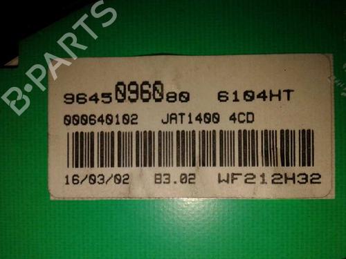 Instrument cluster PEUGEOT 206 Hatchback (2A/C) 1.9 D | BP12639188C47 