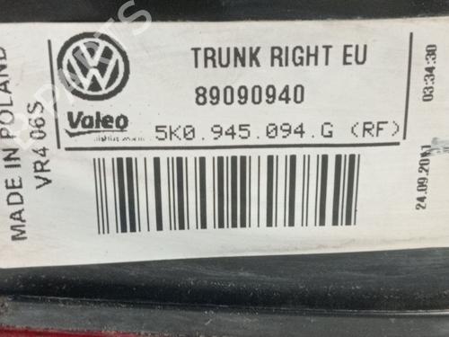 Right tailgate light VW GOLF VI (5K1) 1.6 TDI | BP36037531C80 - Image 4