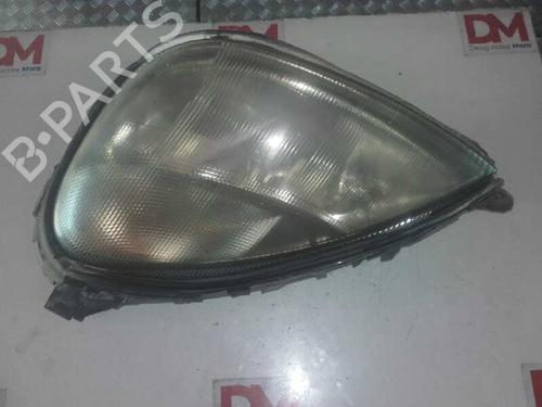 Used Left headlight MERCEDES-BENZ A-CLASS (W168) A 170 CDI (168.008) (90 hp) 12837061