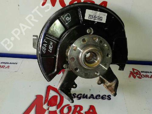 Used Left front steering knuckle SEAT LEON (1P1) 1.2 TSI (105 hp) 30369128