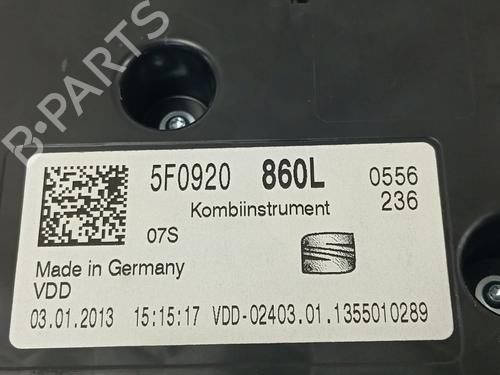 Instrument cluster SEAT LEON (5F1)  | BP20649678C47 