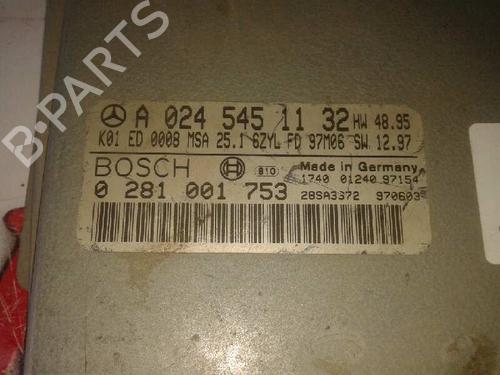 Engine control unit (ECU) MERCEDES-BENZ E-CLASS (W210) E 300 Turbo-D (210.025) | BP12633112M57 