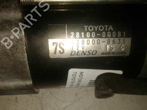 Used Starter TOYOTA YARIS (_P13_) [2010-2020]  12633718
