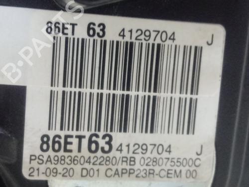 Pedal PEUGEOT PARTNER Tepee  | BP13451874I4 
