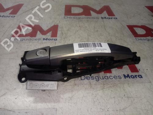 Front left exterior door handle OPEL MERIVA B MPV (S10)  | BP12938097C128 