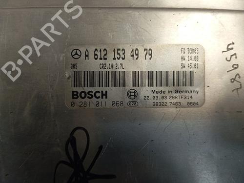 Engine control unit (ECU) MERCEDES-BENZ C-CLASS (W203) C 270 CDI (203.016) | BP22563673M57 