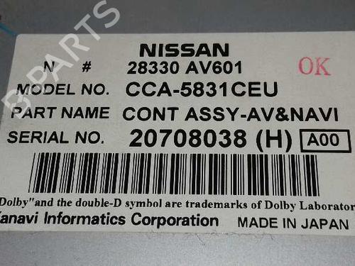 Radio NISSAN PRIMERA Hatchback (P12) | BP12635886E6