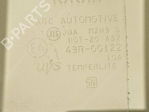 Rear right door window TOYOTA PRIUS (_W3_) 1.8 Hybrid (ZVW3_) | BP19514778C21 