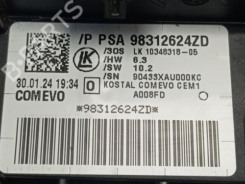 Headlight switch CITROËN BERLINGO (ER_, EC_) | BP31038467I24