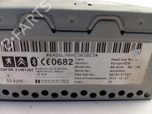 Radio PEUGEOT 3008 I MPV (0U_)  | BP29617306E6 