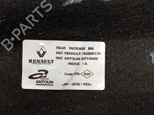 Rear parcel shelf RENAULT MEGANE III Hatchback (BZ0/1_, B3_) 1.5 dCi | BP29340531C85 