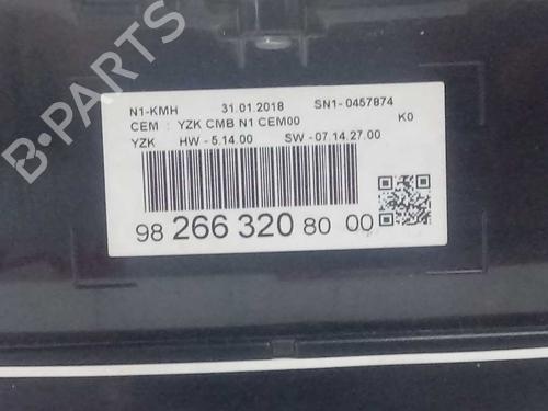 Instrument cluster PEUGEOT EXPERT Van (V_) 1.6 BlueHDi 95 | BP12664923C47 