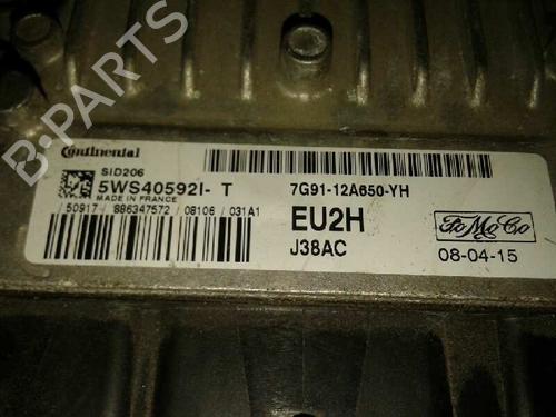 Engine control unit (ECU) FORD MONDEO IV (BA7) 1.8 TDCi | BP16853873M57 