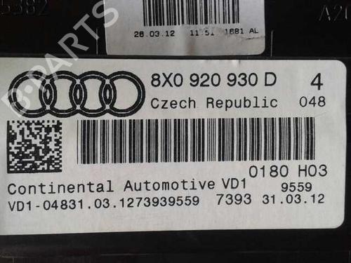 Instrument cluster AUDI A1 (8X1, 8XK) 1.6 TDI | BP12642601C47 